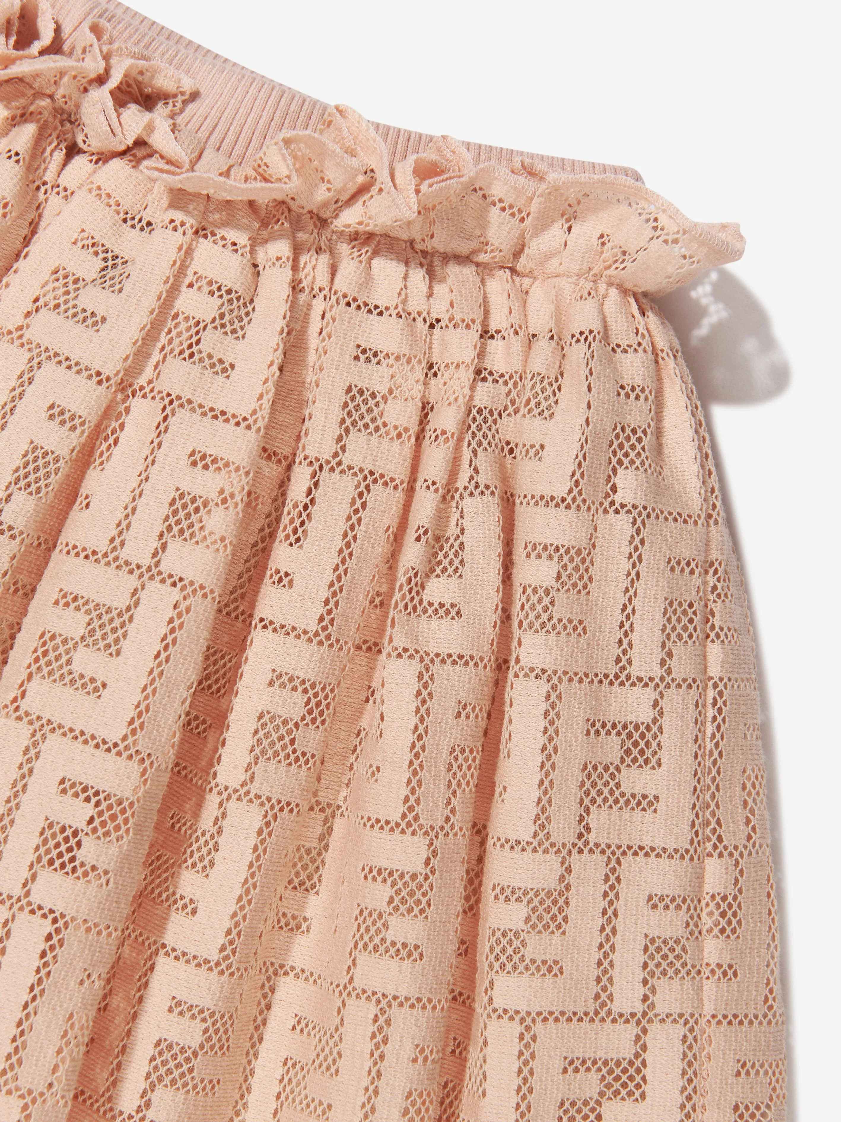 Fendi Baby Girls FF Tulle Skirt