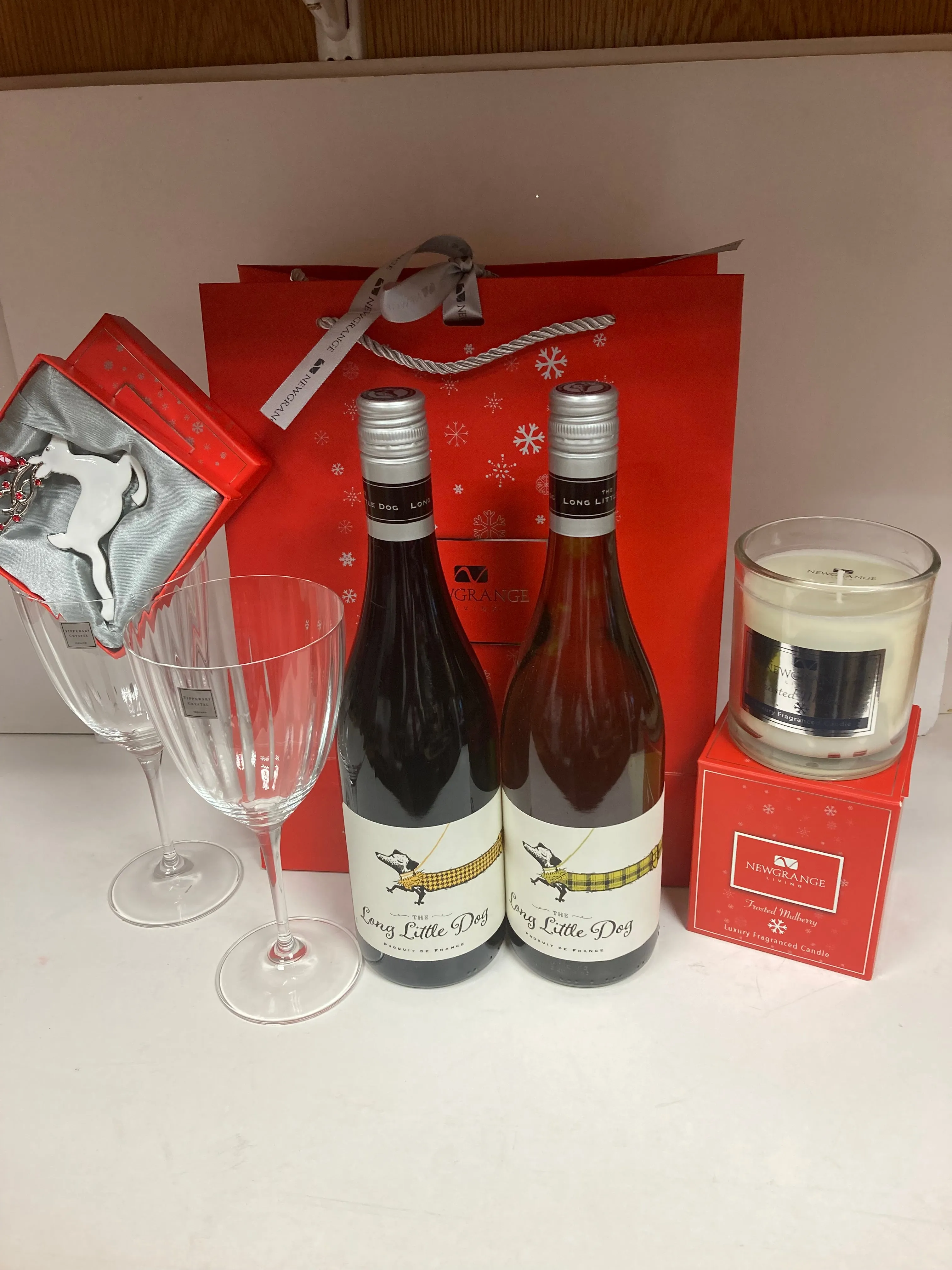 Festive Pair Wines Gift Bag