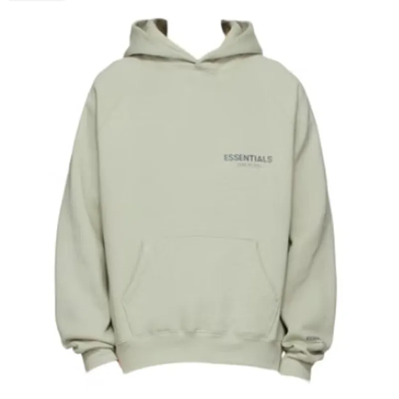Fog Essentials Hoodie Reflective Logo Loose Fleece Sweater