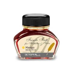 Fountain Pen Ink, Calligraphy Ink Bottle 30ml - Mango