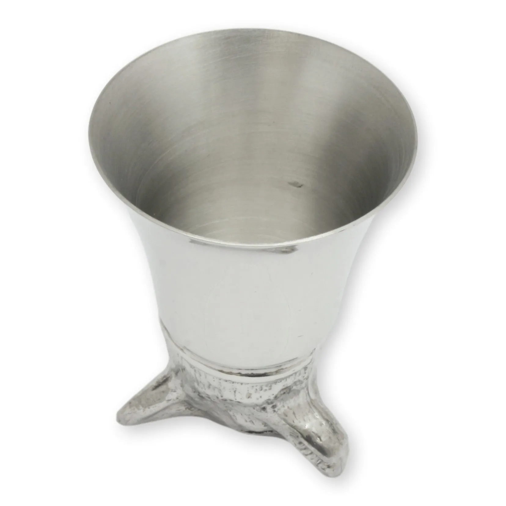 Fox Head English Pewter Julep Stirrup Cup