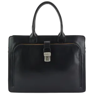 Giacinto leather business bag
