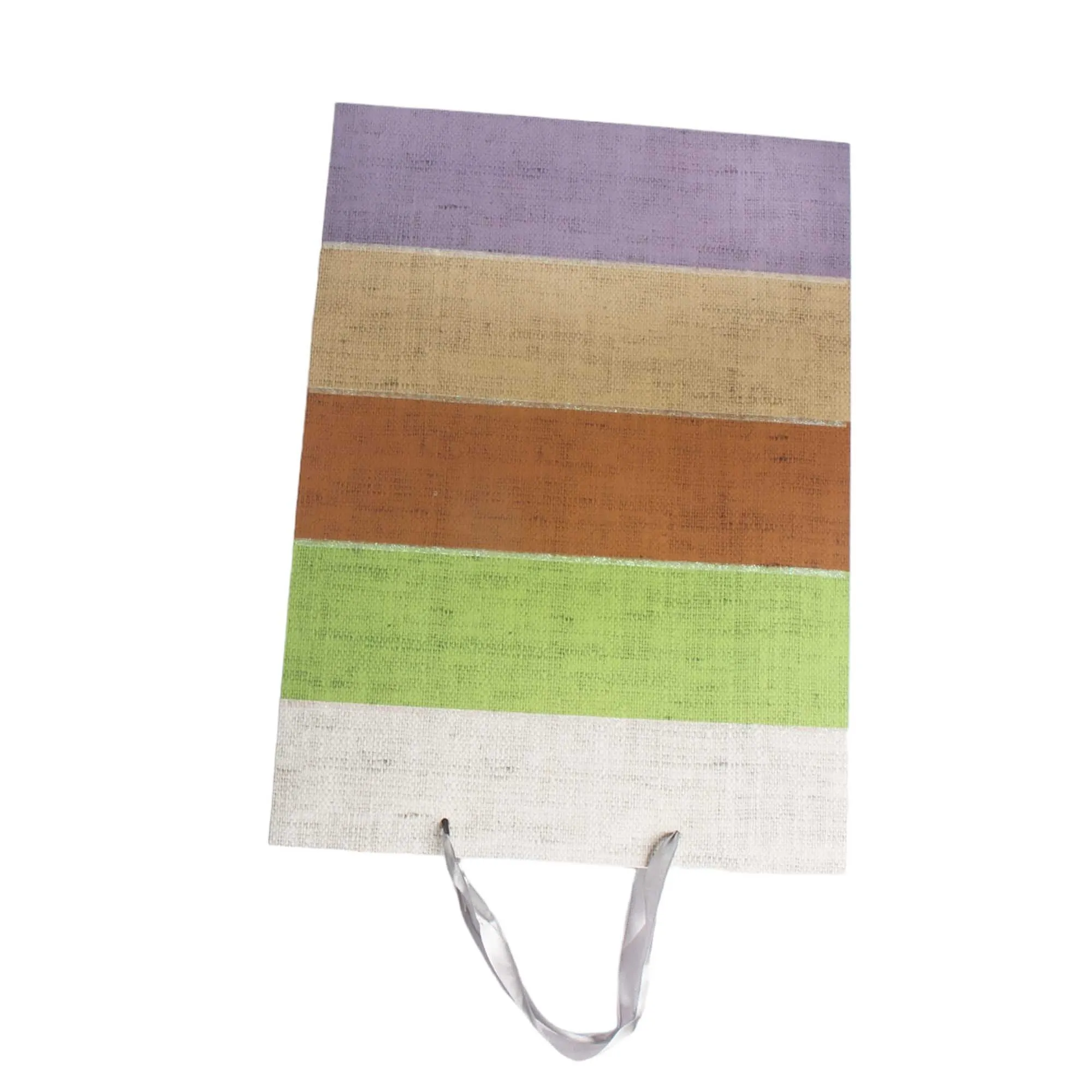 Gift Paper Bag  Colour Stripes 18x23cm Small