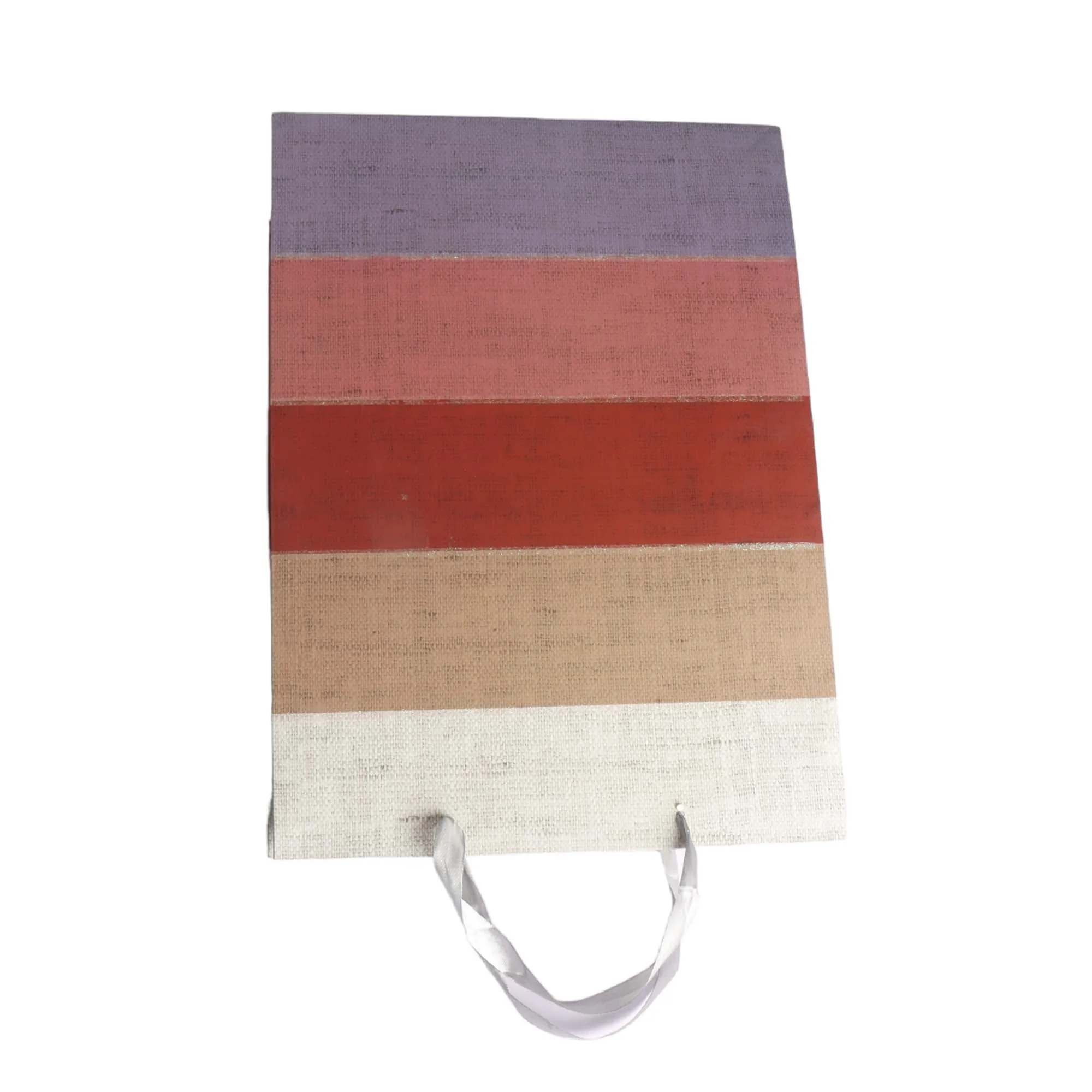 Gift Paper Bag  Colour Stripes 18x23cm Small