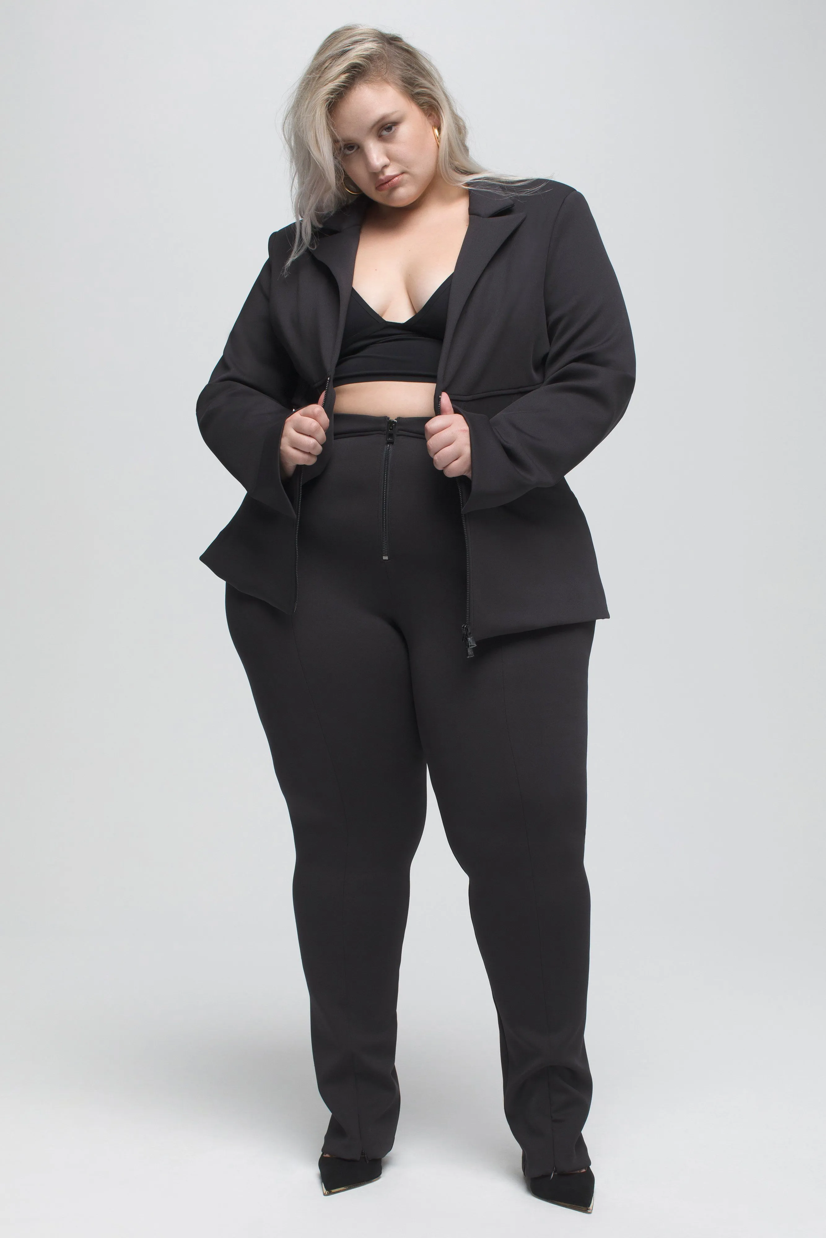 GLAM EXEC PANT | BLACK001
