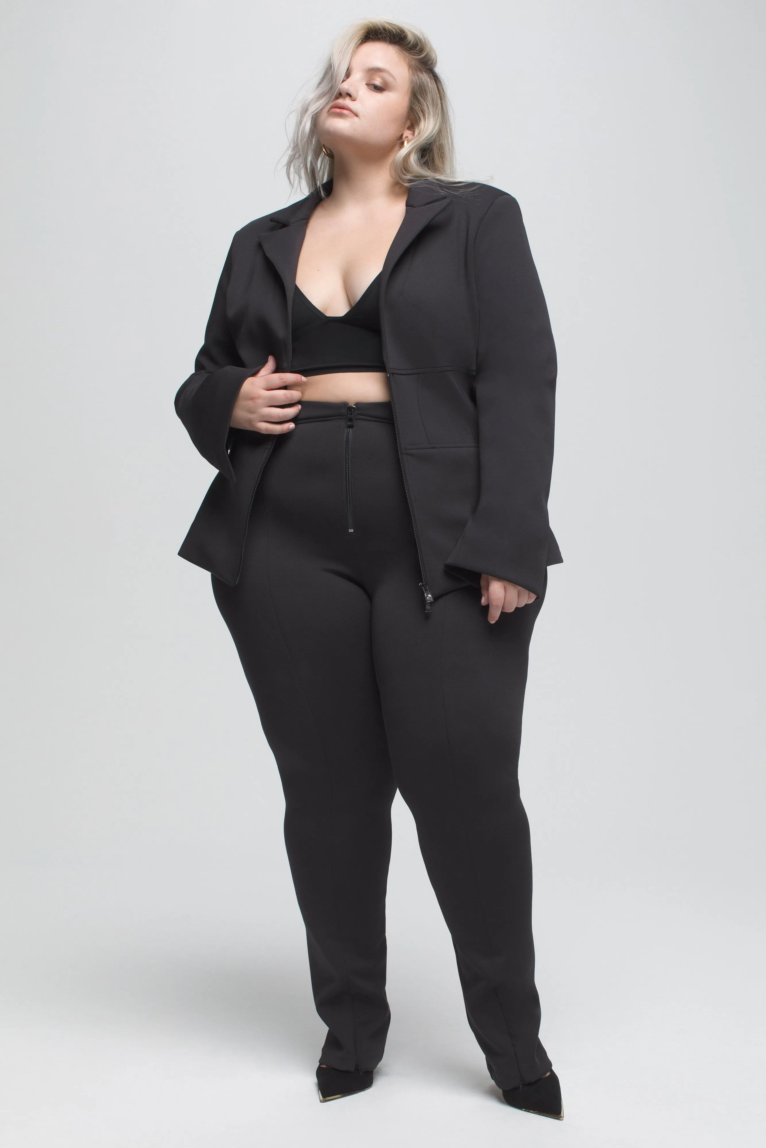 GLAM EXEC PANT | BLACK001