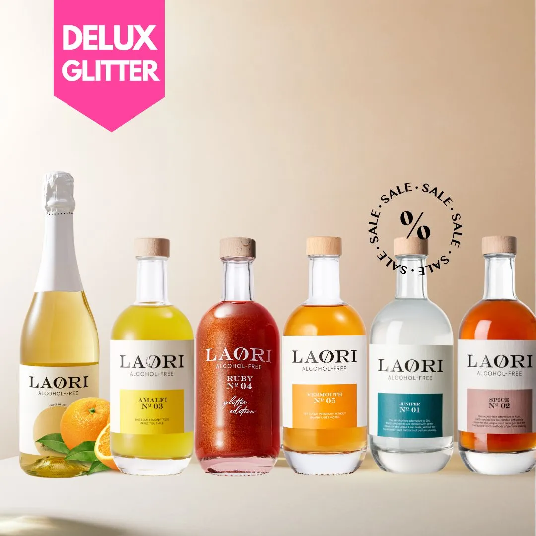 Glitzer Probierset Delux- Alle 6 Laori Sorten