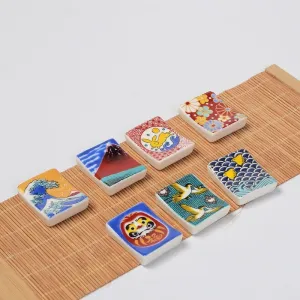 Gohobi Japanese Fabric Patterns Chopstick Rest