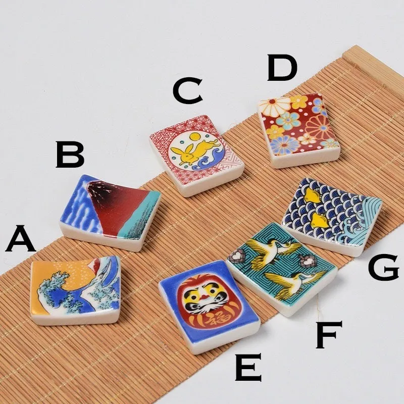 Gohobi Japanese Fabric Patterns Chopstick Rest