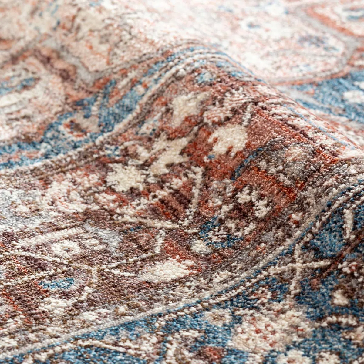 Graceful Persian Border Rug - Wine　120×180