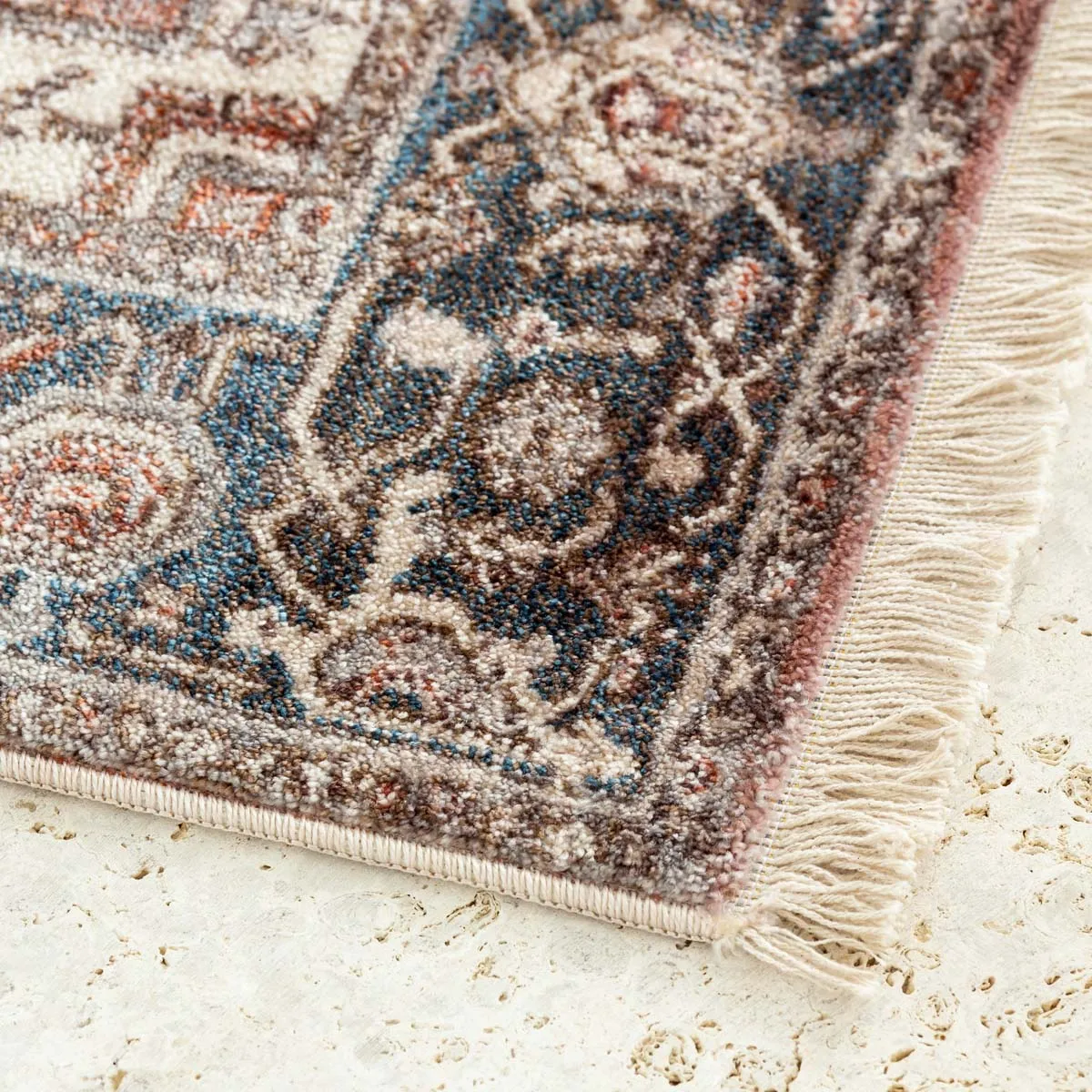Graceful Persian Border Rug - Wine　120×180