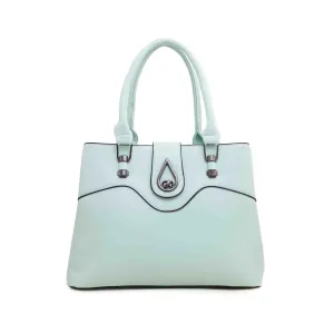 Green Formal Hand Bag P35872