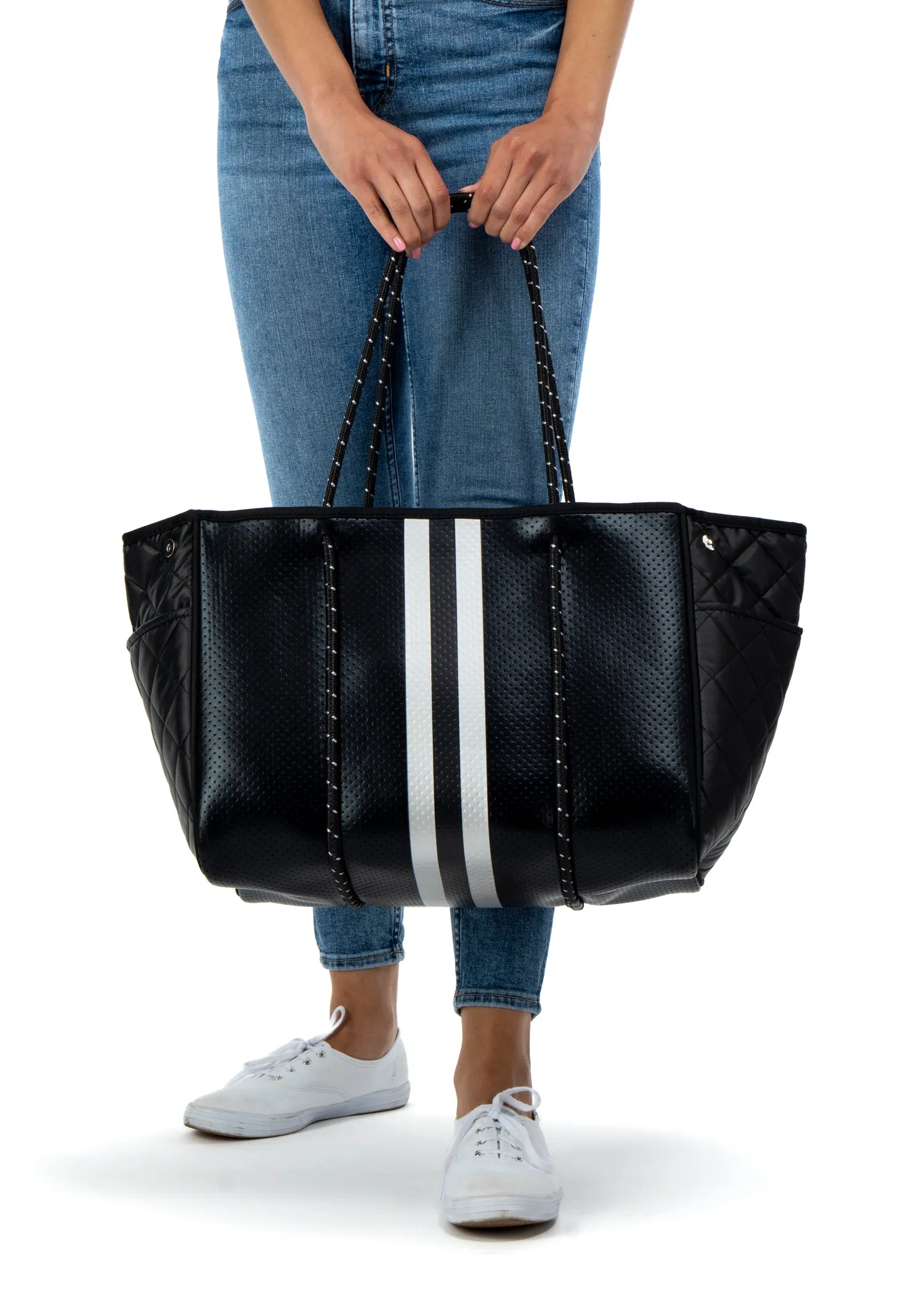 Greyson Carbon Neoprene Tote - FINAL SALE
