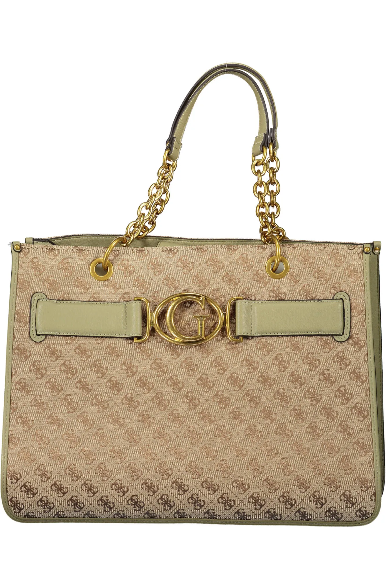 Guess Jeans Green Woman Bag