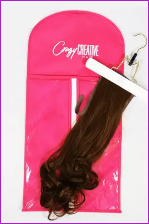 Hair Carrier with Hanger Sample F484
