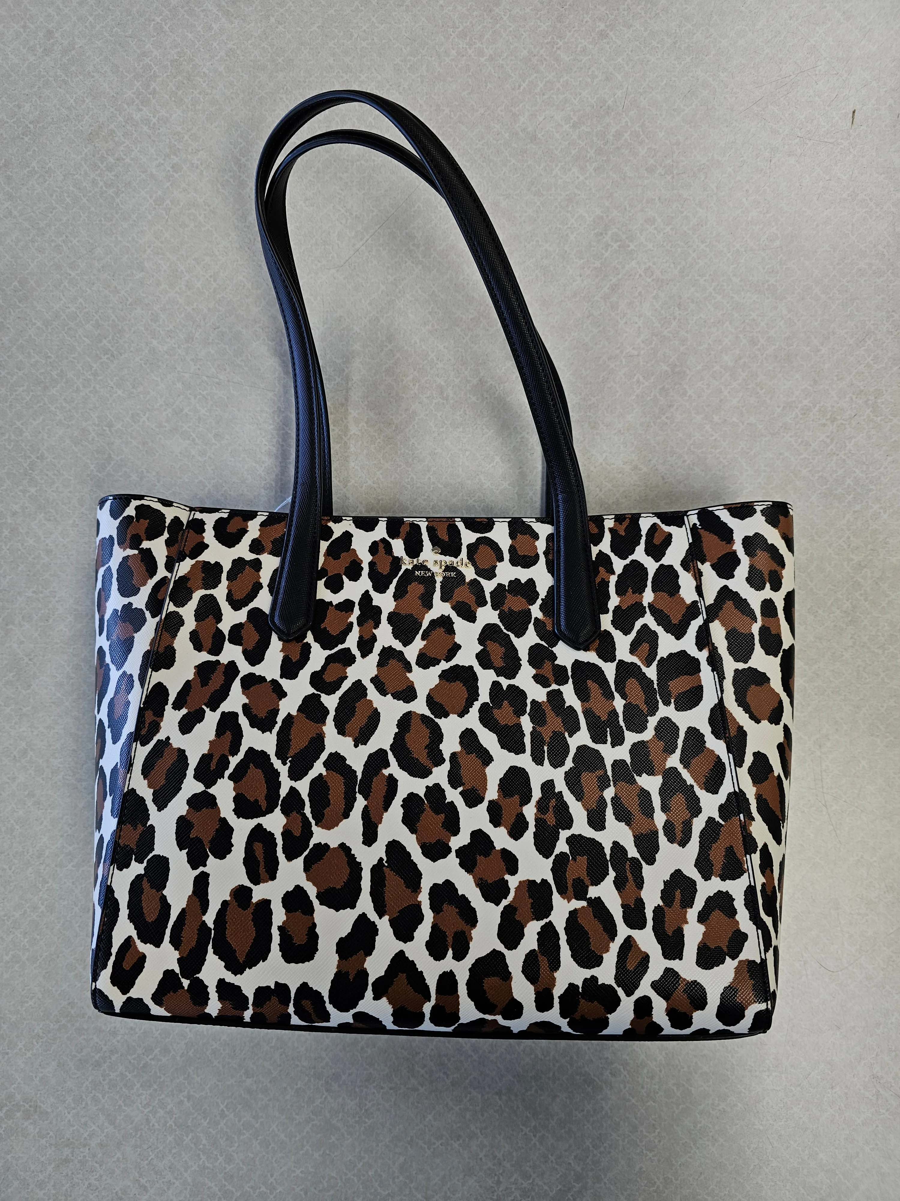 Handbag Designer By Kate Spade In Animal Print, Size:Medium
