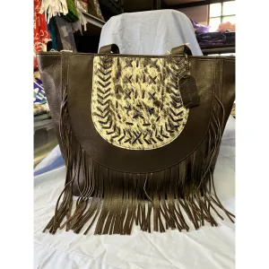 Handcrafted Big Boho Cowhide Bag