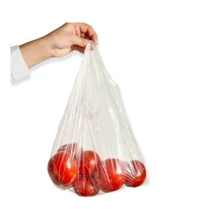 Handy Plastic Carrier Bags 12L Clear VTC 23/14x43cm 25microns 250pack