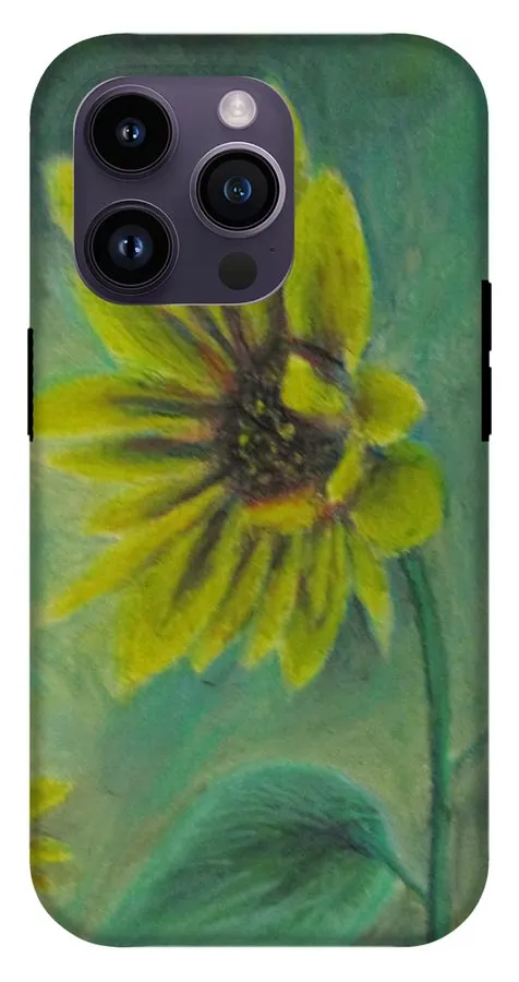 Hazing Sunflowers - Phone Case