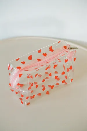 Heart Cosmetics Bag