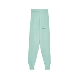 Hinnominate Mint Green Wool Blend Tracksuit Trousers