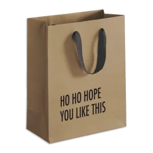 Ho Ho Hope Christmas Gift Bag