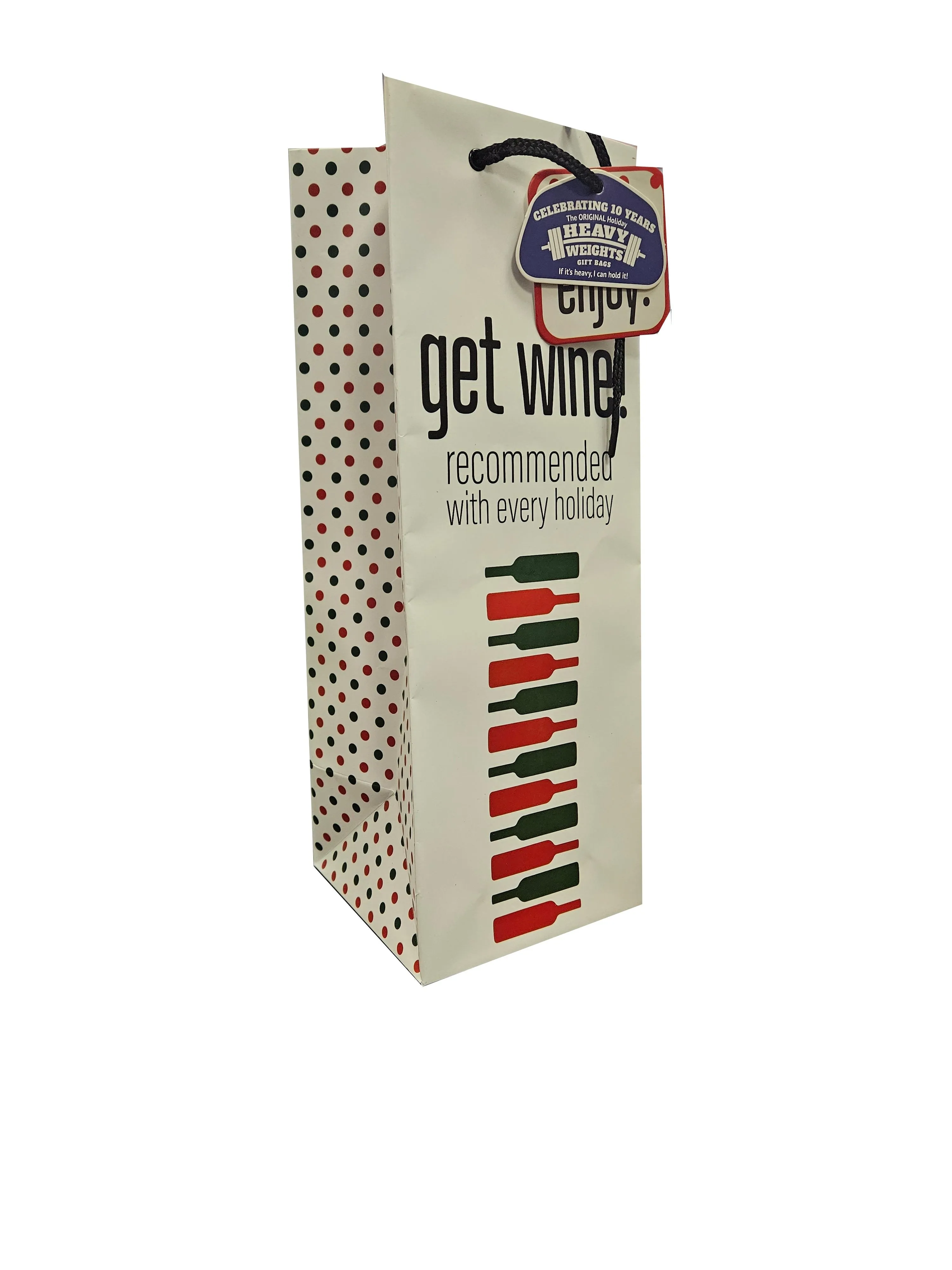 Holiday Wine Bag - Get Wine!