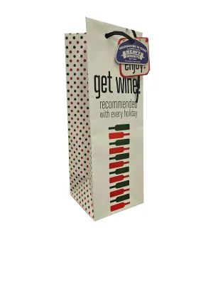 Holiday Wine Bag - Get Wine!