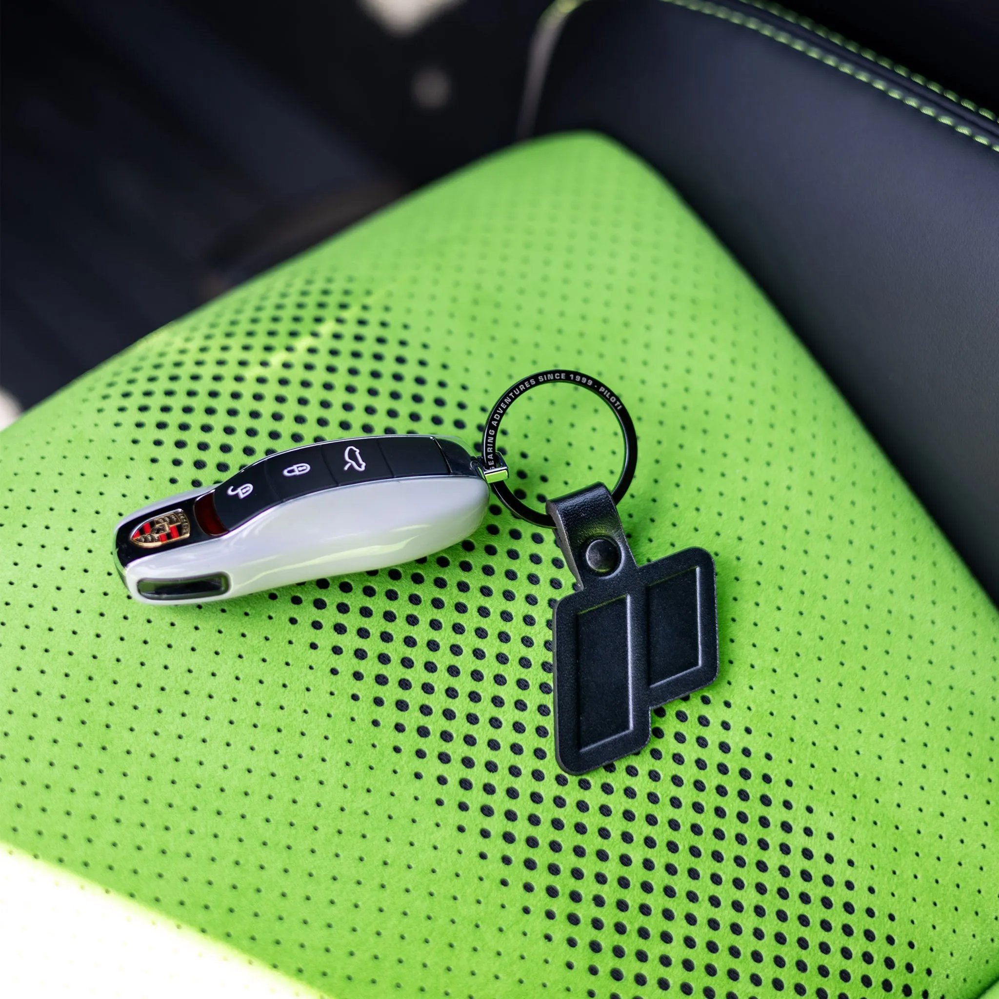 Icon Key Ring - Black