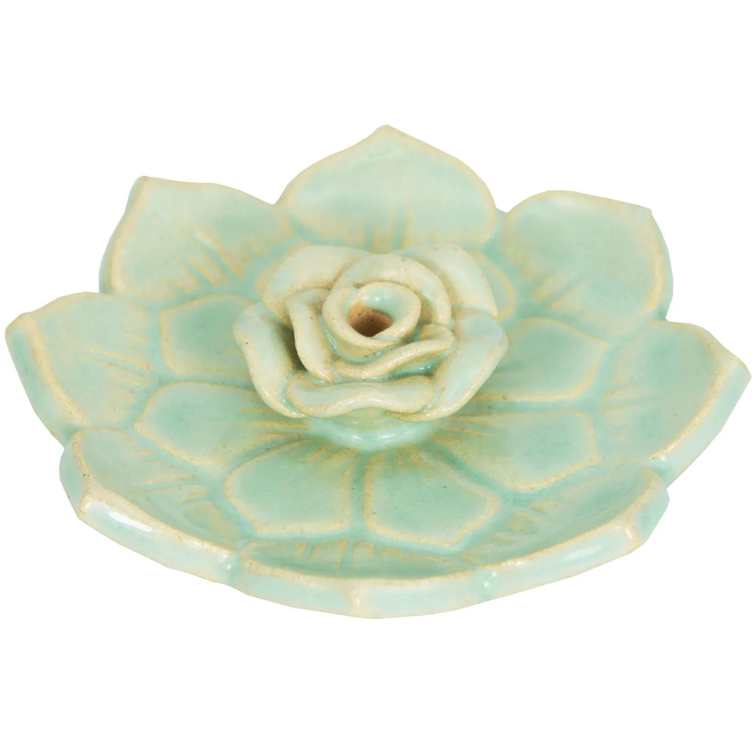 Incense Burner Lotus Heart Tibet Collection