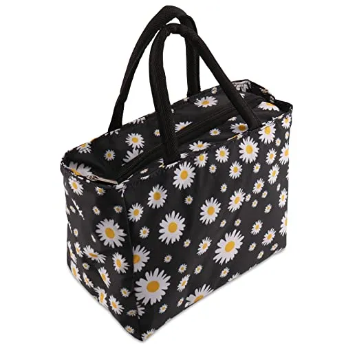 Insulated Leakproof Reusable Lunch Tote Bag for School, Work or Travel  (4 colors)