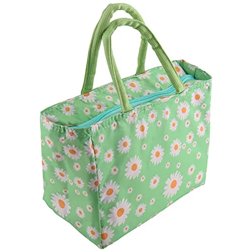 Insulated Leakproof Reusable Lunch Tote Bag for School, Work or Travel  (4 colors)