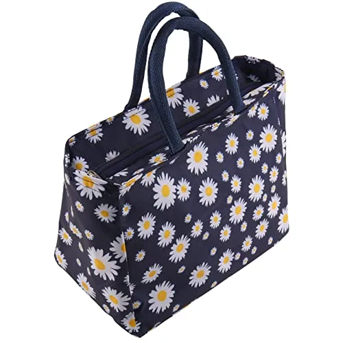 Insulated Leakproof Reusable Lunch Tote Bag for School, Work or Travel  (4 colors)