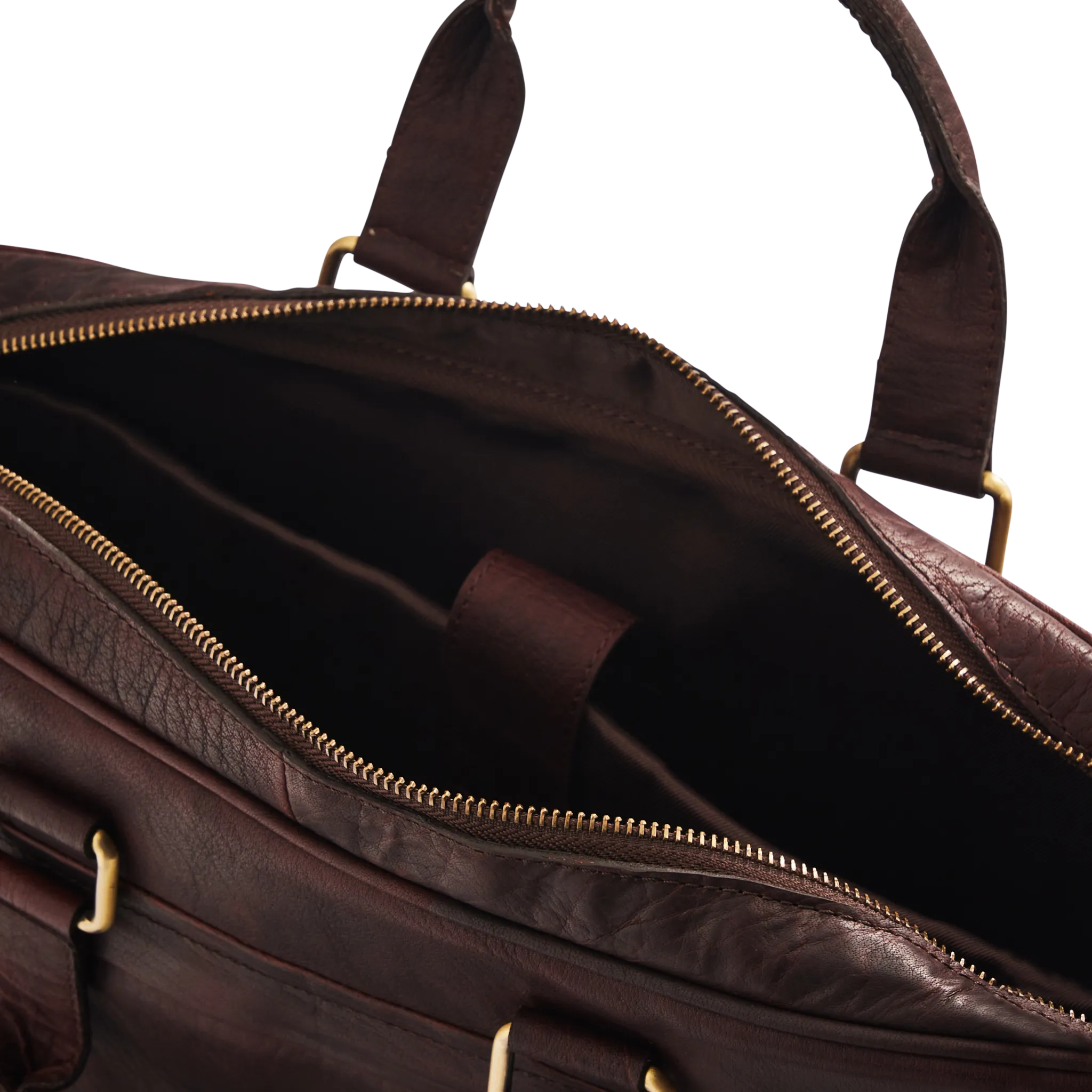 JAMES XLI STEVEN BRIEFCASE BROWN