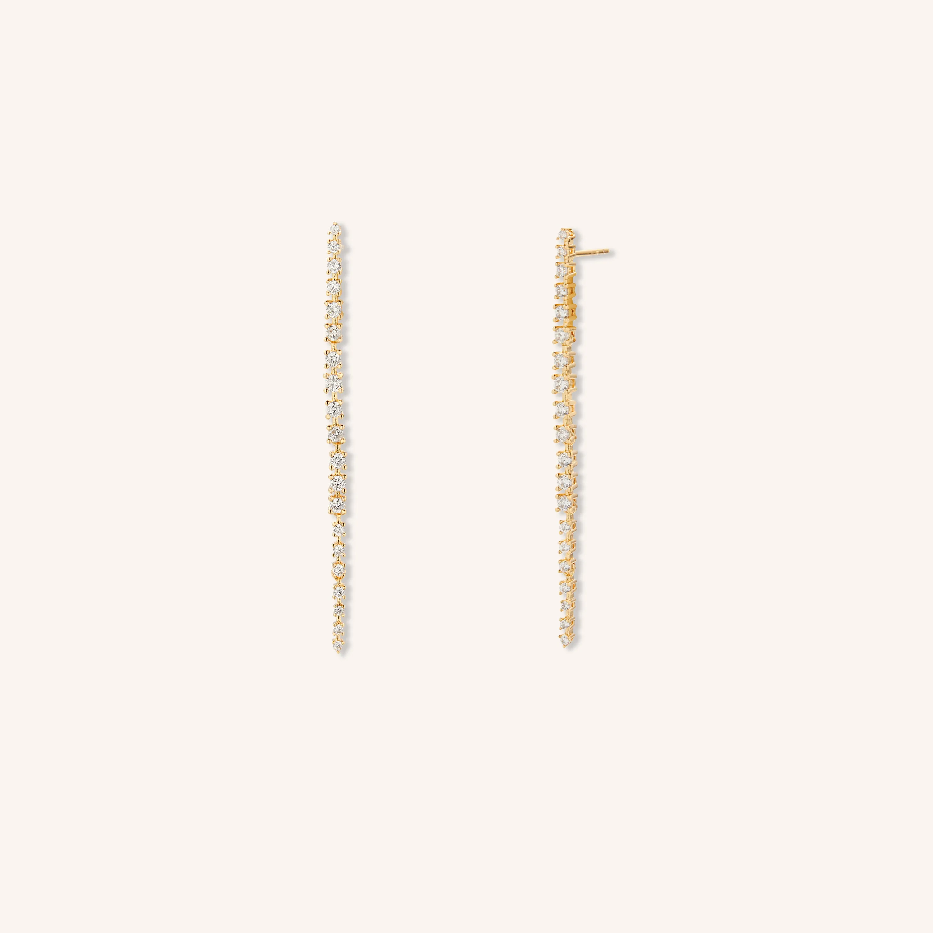 Katharine Crystal Dangle Earrings