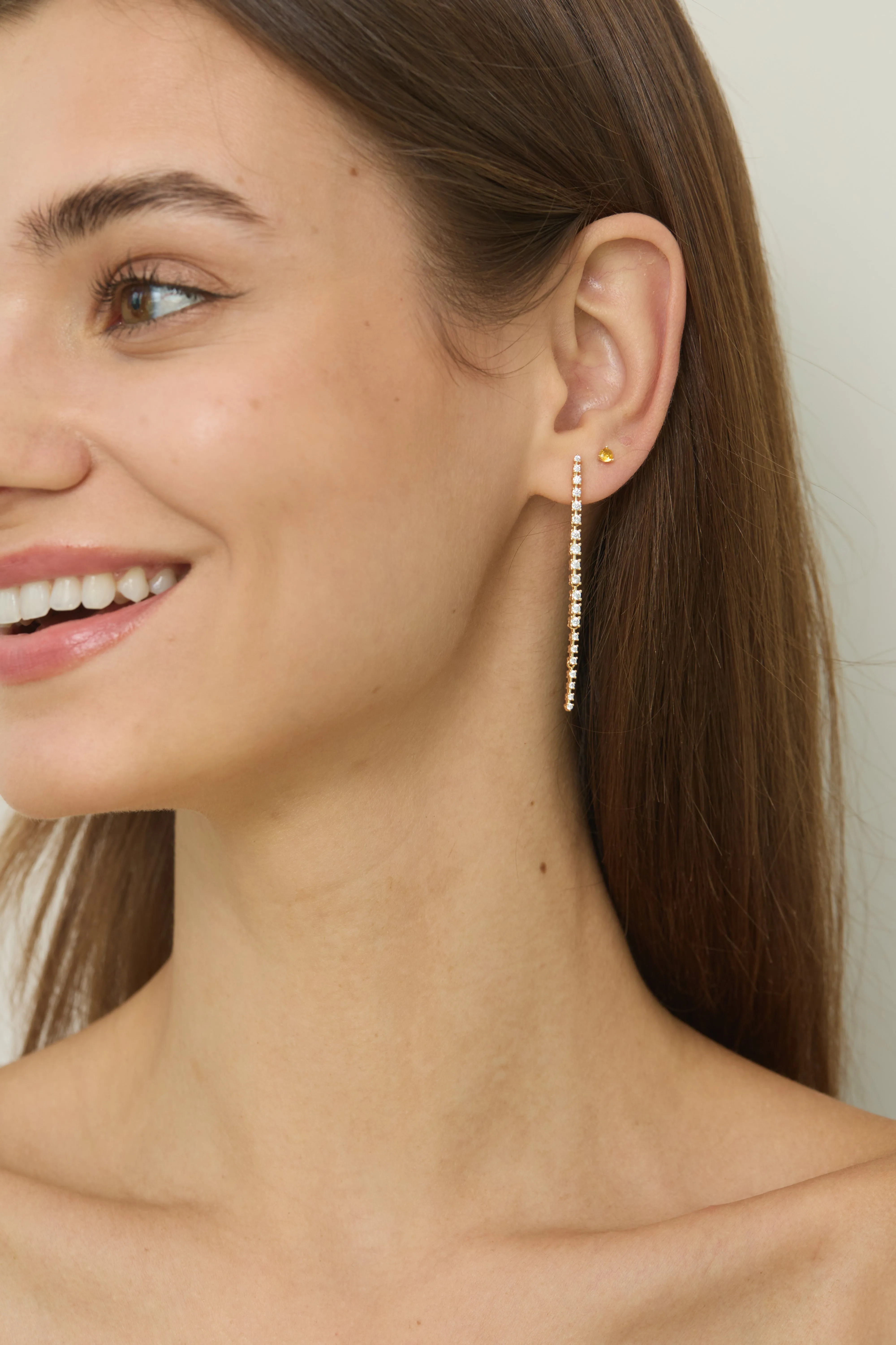 Katharine Crystal Dangle Earrings