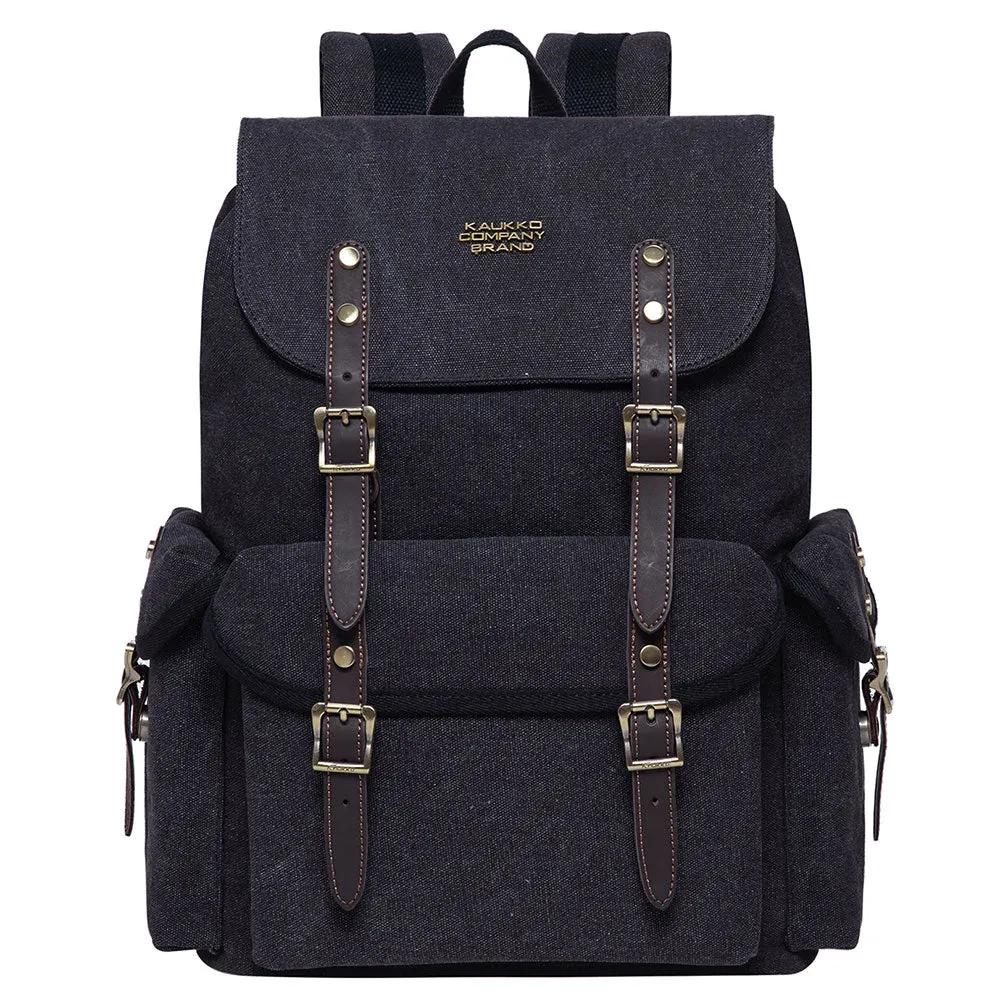 KAUKKO Vintage Canvas Backpack