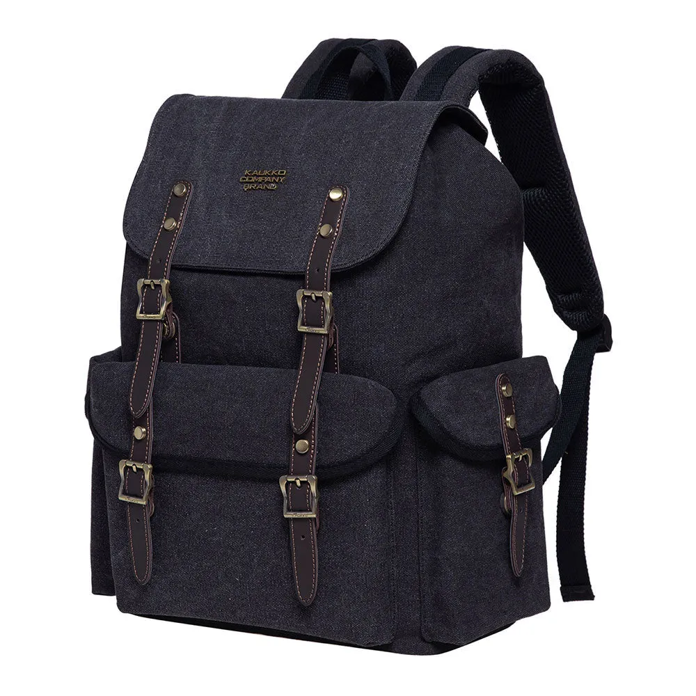 KAUKKO Vintage Canvas Backpack