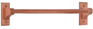 LDR Exquisite Oak Towel Bar 24 in. L Wood