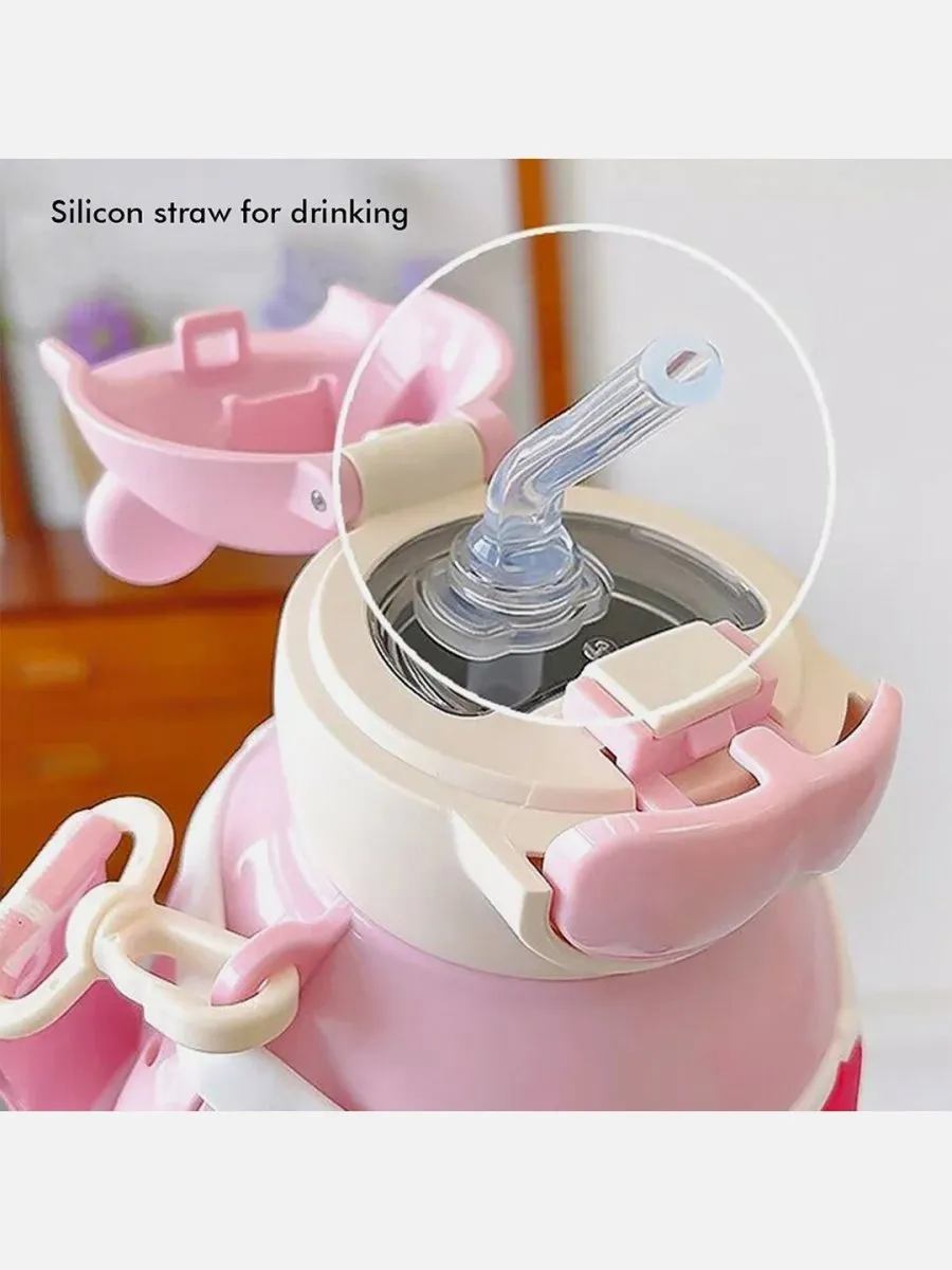Little Surprise Box Happy Ted Stainless Steel Water Bottle for Kids
