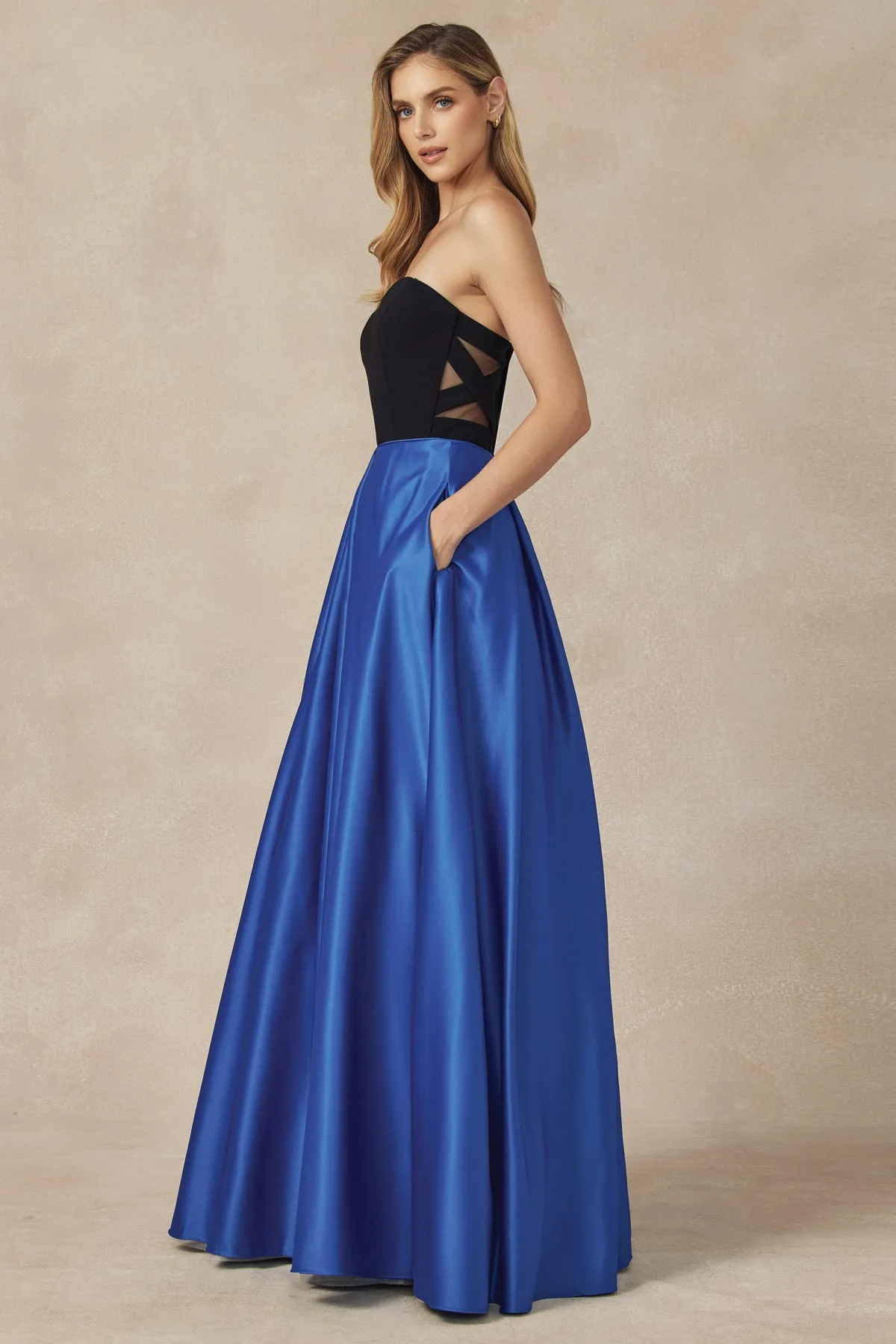 Long Royal Prom Dress JT694