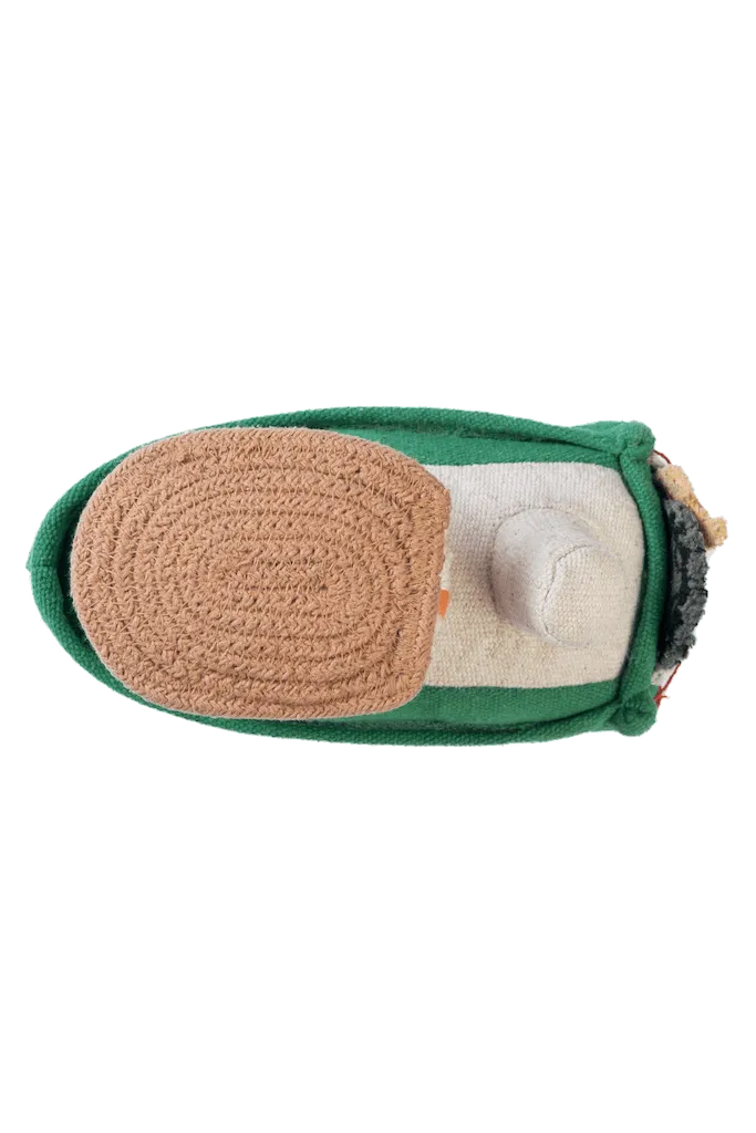 Lorena Canals Soft Toys - Ride & Roll Fisherman Boat