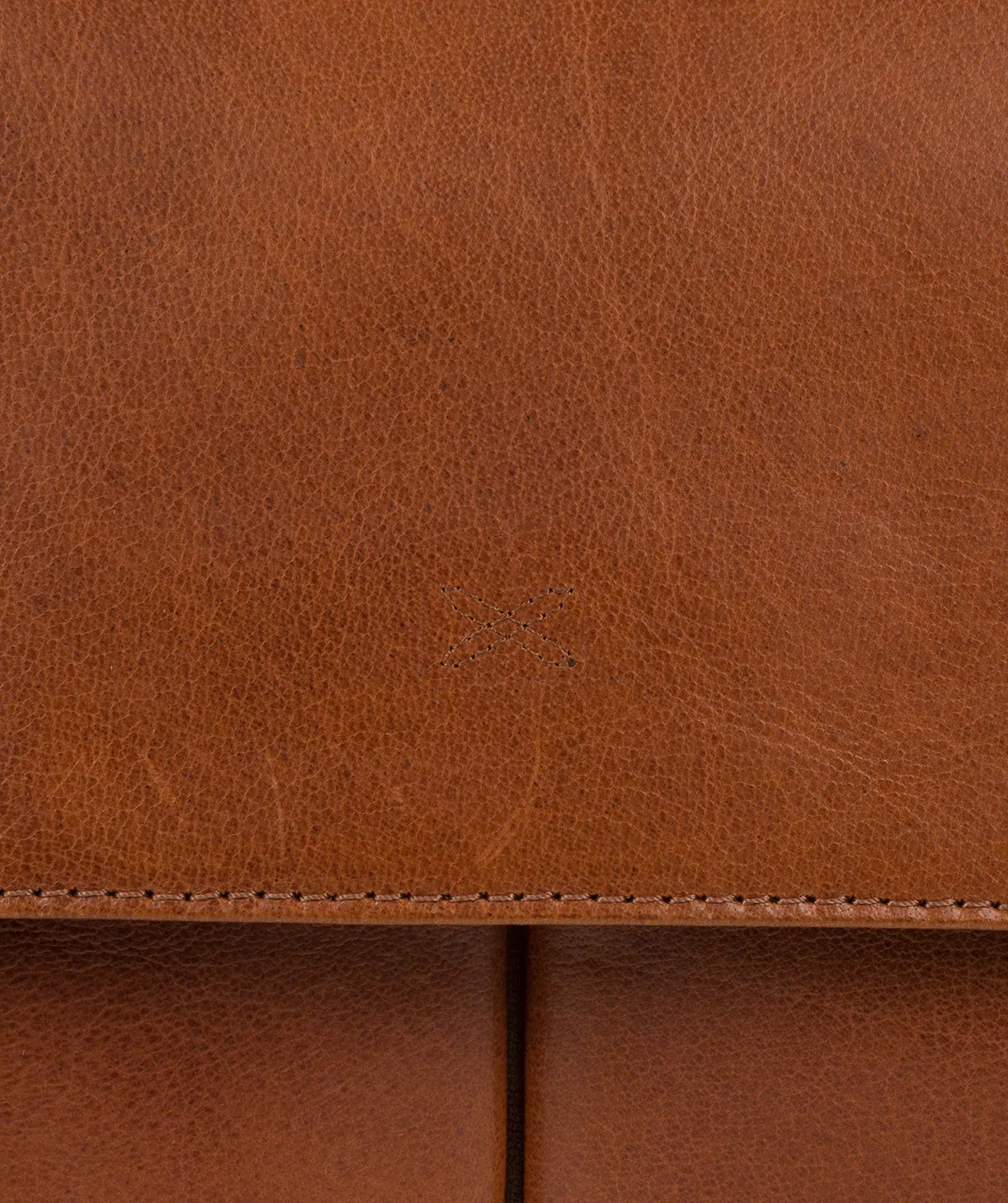 'Lorton' Whiskey Handmade Leather Briefcase