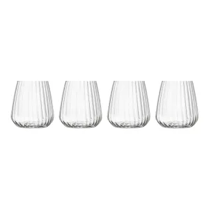 Luigi Bormioli Optica Tumbler 450ml (Set of 4)