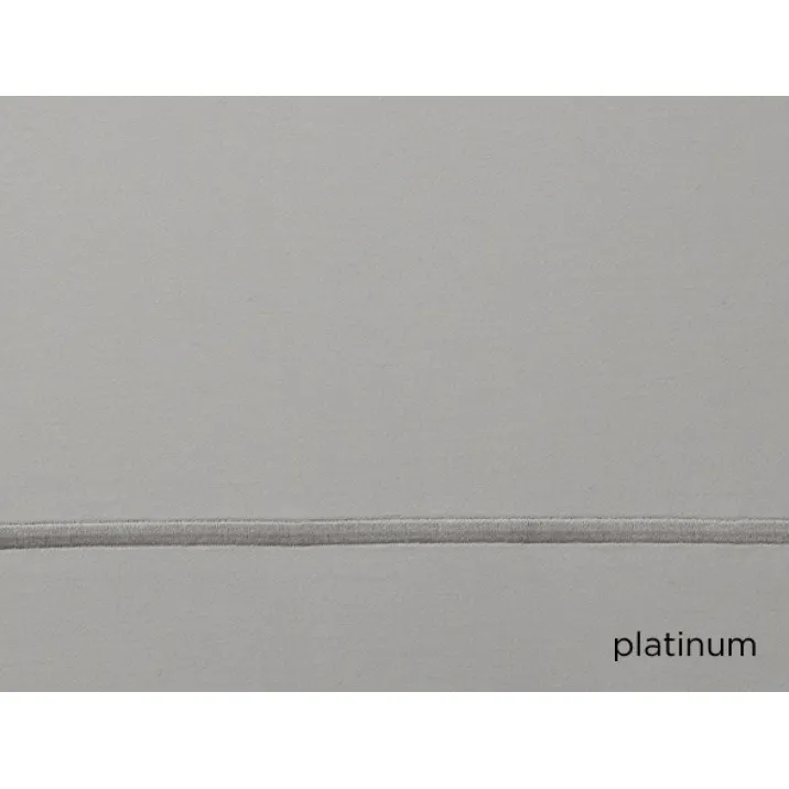Lyric Flat Sheets Twin (75" x 112") White