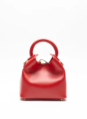 Madeleine Leather Red