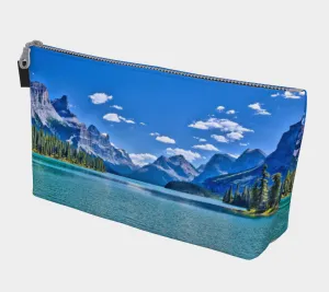 Makeup Bag - Maligne Lake Spirit Island HDR