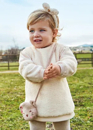 Mayoral 2986 056 - Chickpea Dress with Handbag