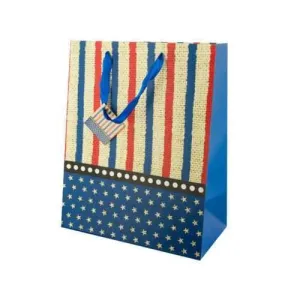Medium Stars & Stripes Gift Bag ( Case of 48 )