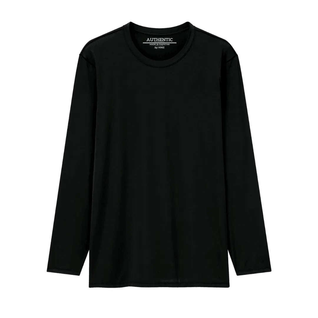 Men's Essential Round Neck Full Sleeves Assorted (Pack of 3)
